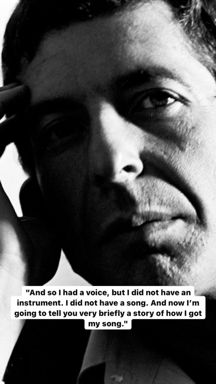 Photo of Leonard Cohen