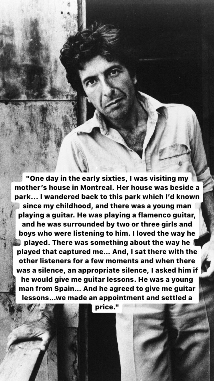 Photo of Leonard Cohen