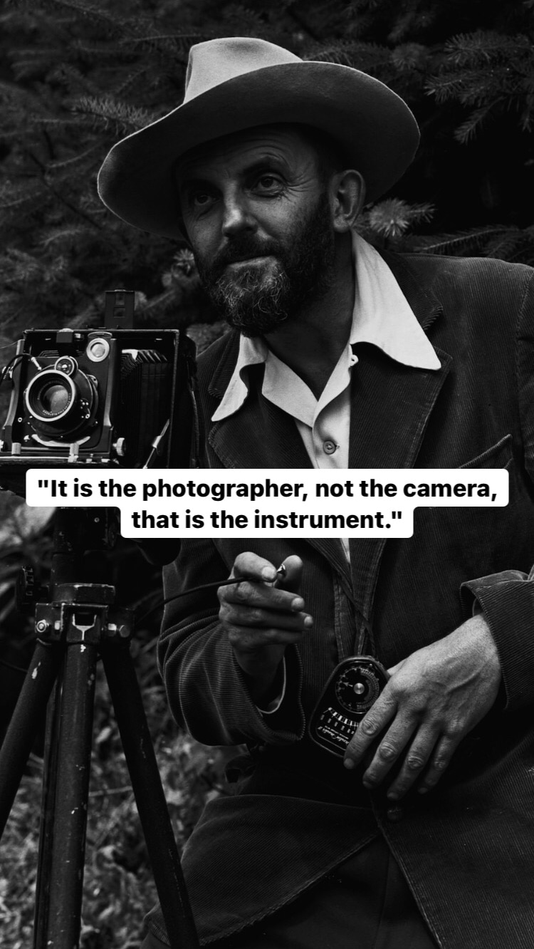 Photo of Ansel Adams
