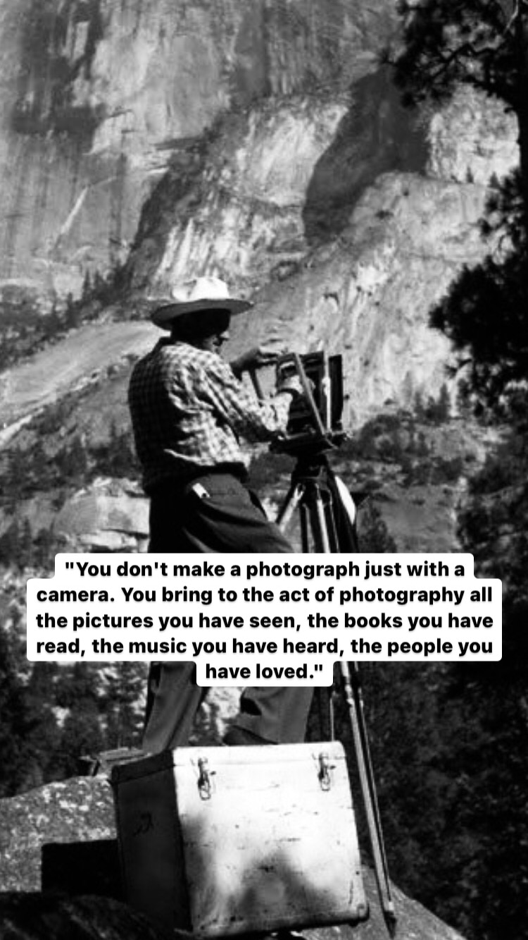Photo of Ansel Adams