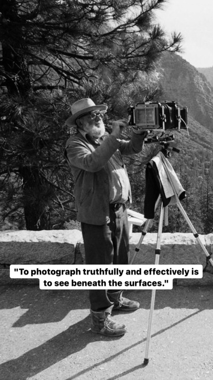Photo of Ansel Adams