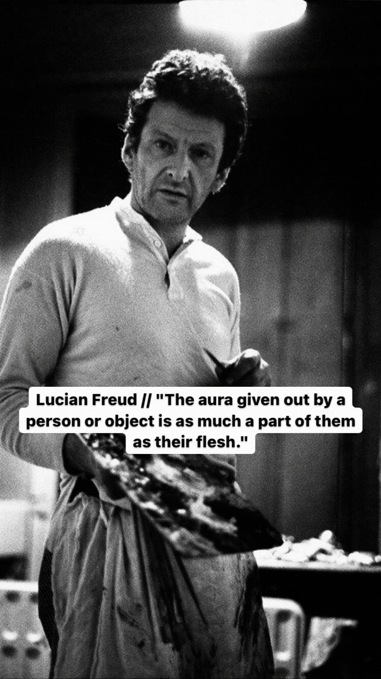 Photo of Lucian Freud