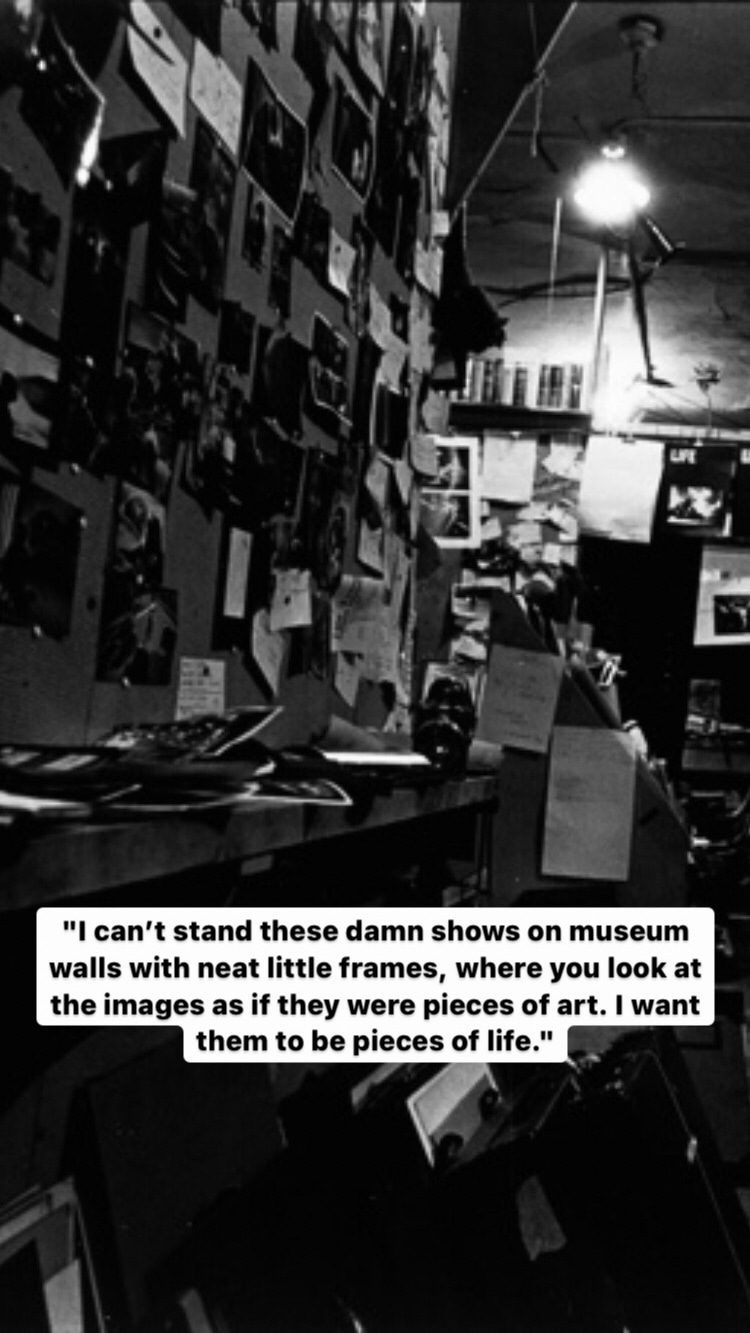 Photo of W. Eugene Smith