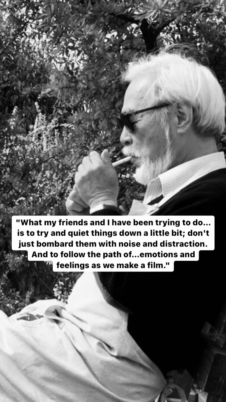 Photo of Hayao Miyazaki