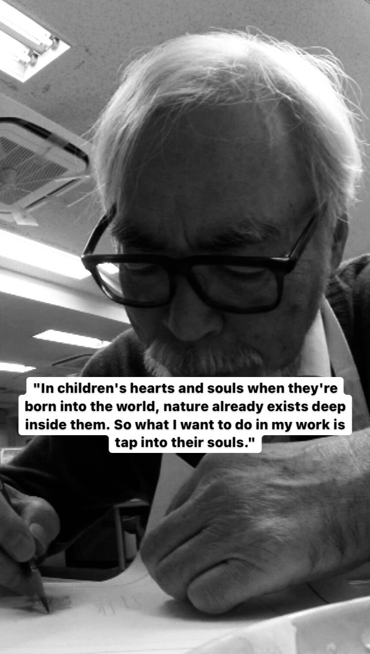 Photo of Hayao Miyazaki