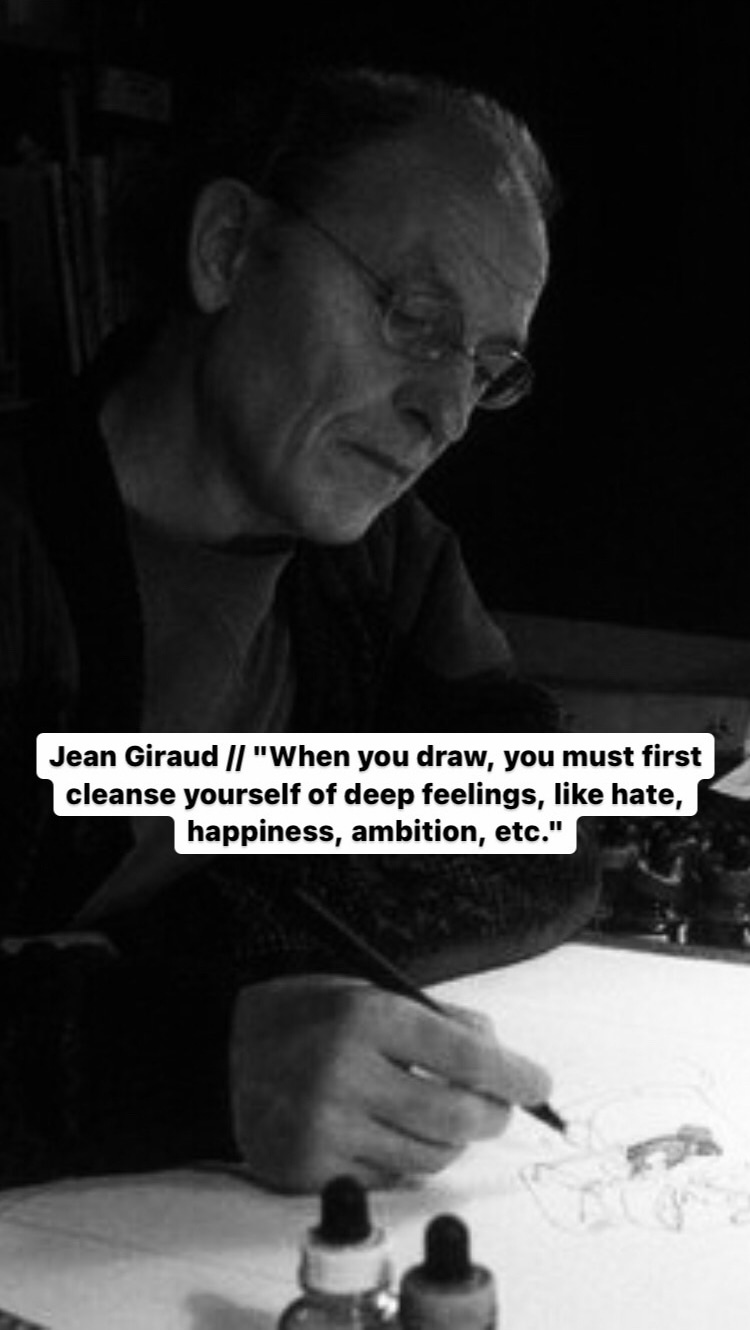 Photo of Jean Giraud