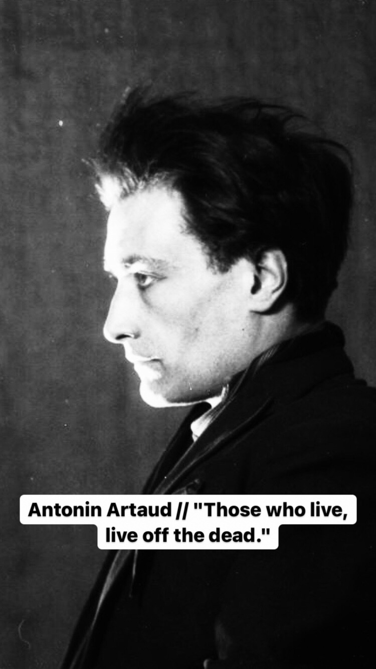 Photo of Antonin Artaud