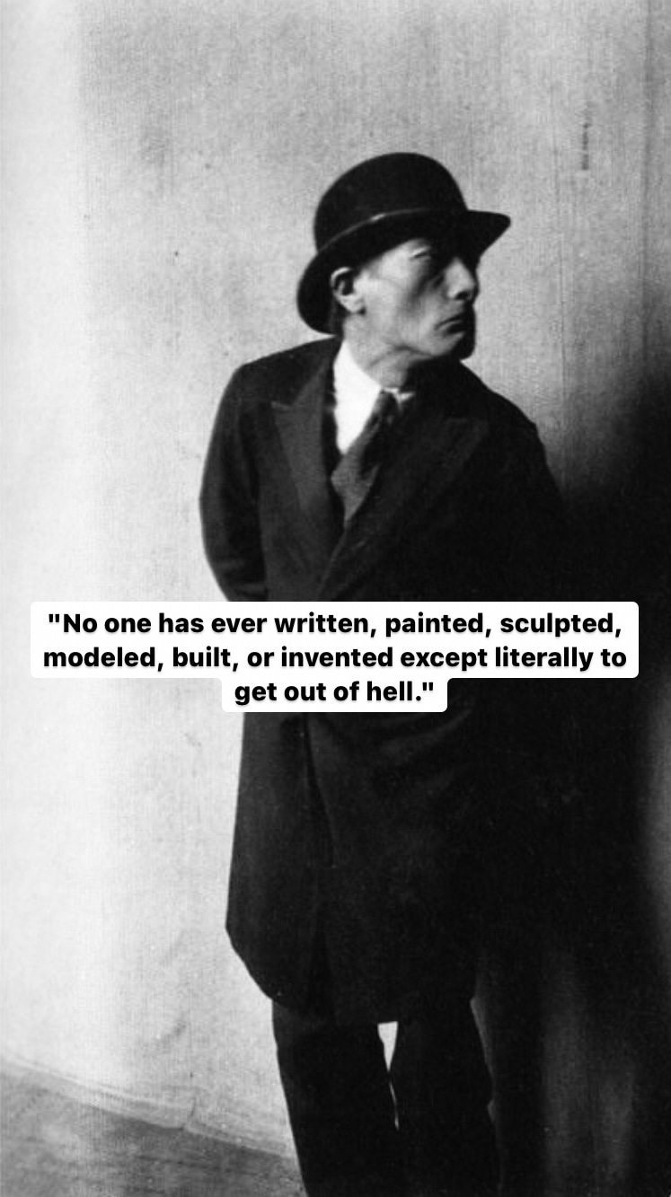 Photo of Antonin Artaud