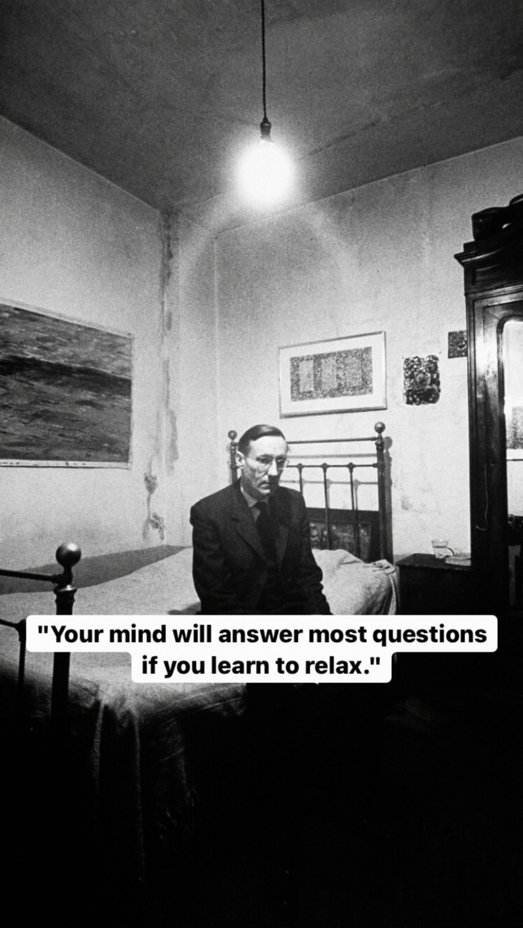 Photo of William S. Burroughs