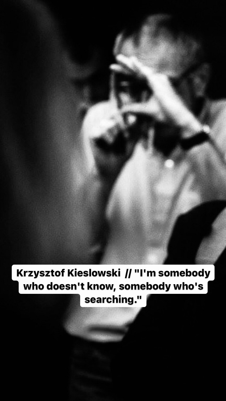 Photo of Krzysztof Kieslowski