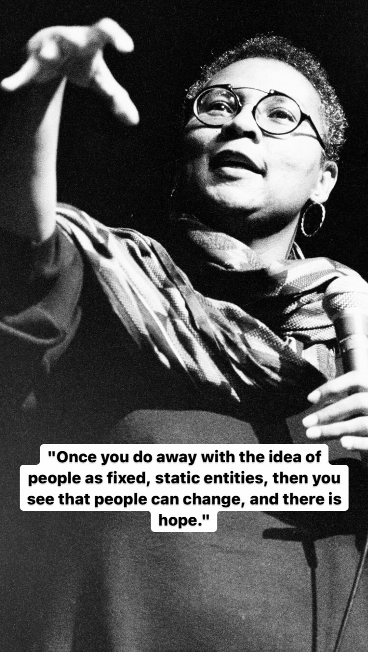 Photo of bell hooks