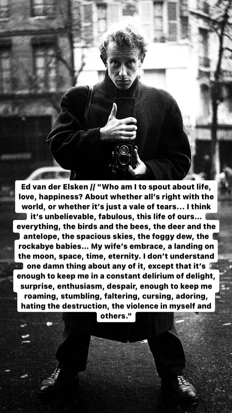 Photo of Ed van der Elsken