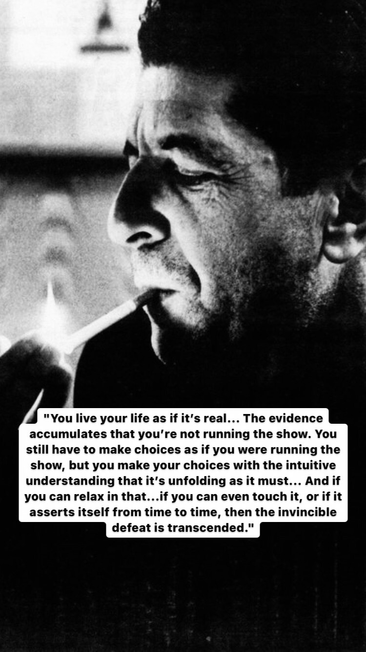 Photo of Leonard Cohen