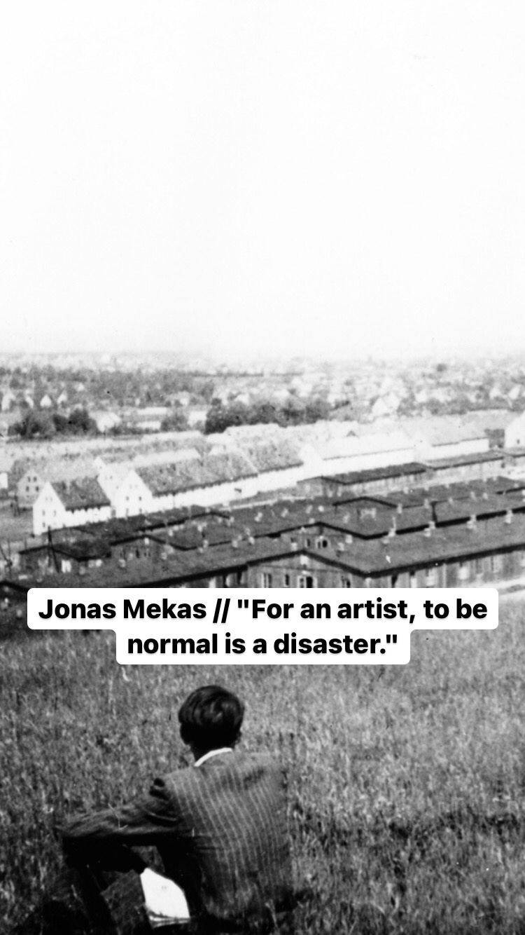 Photo of Jonas Mekas