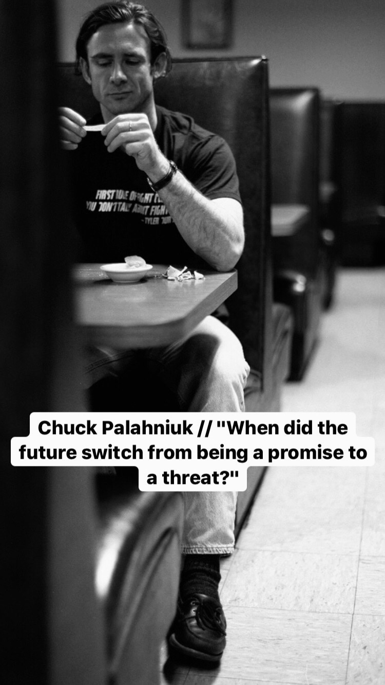 Photo of Chuck Palahniuk