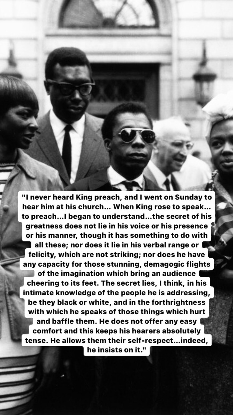 Photo of James Baldwin
