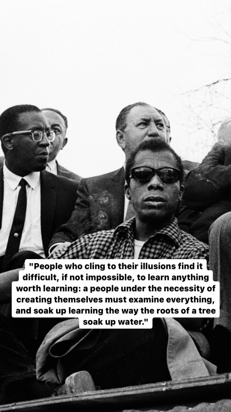 Photo of James Baldwin