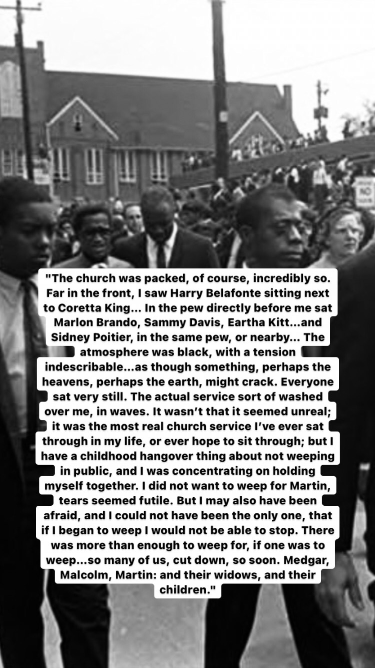 Photo of James Baldwin