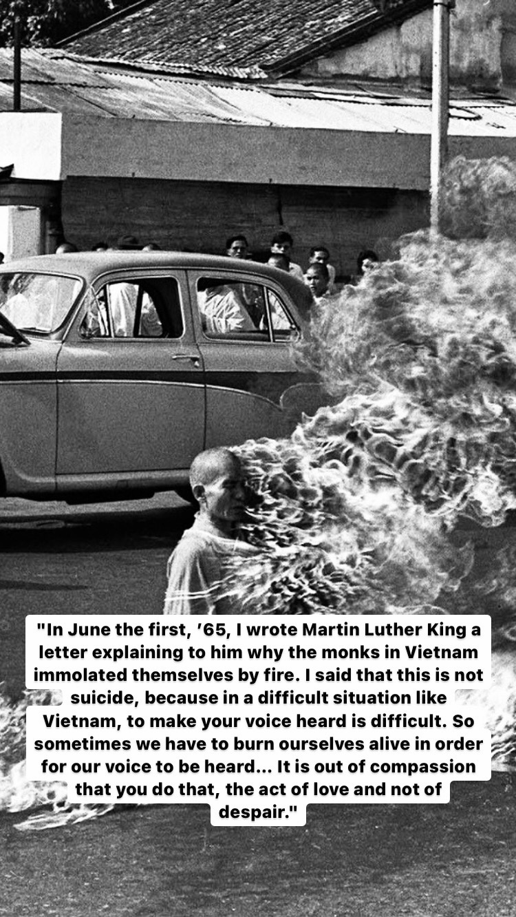 Photo of Thich Nhat Hanh