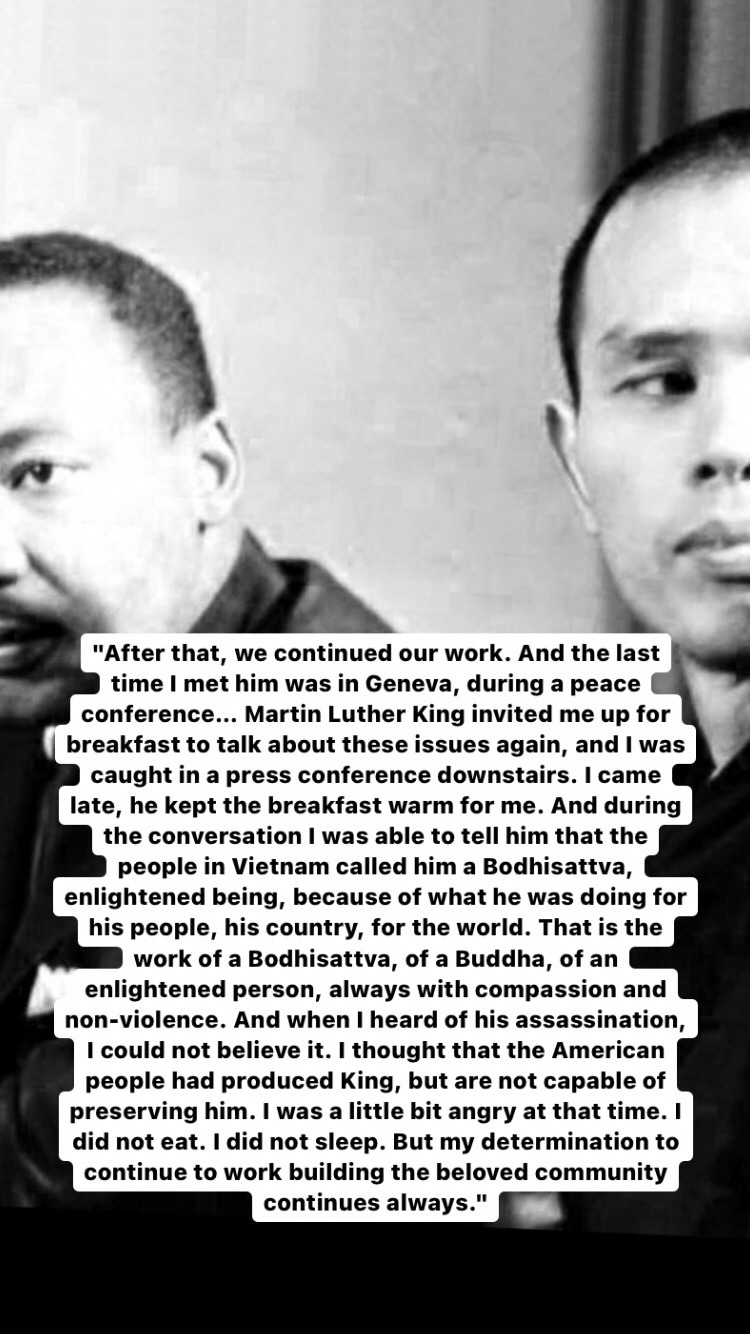 Photo of Thich Nhat Hanh