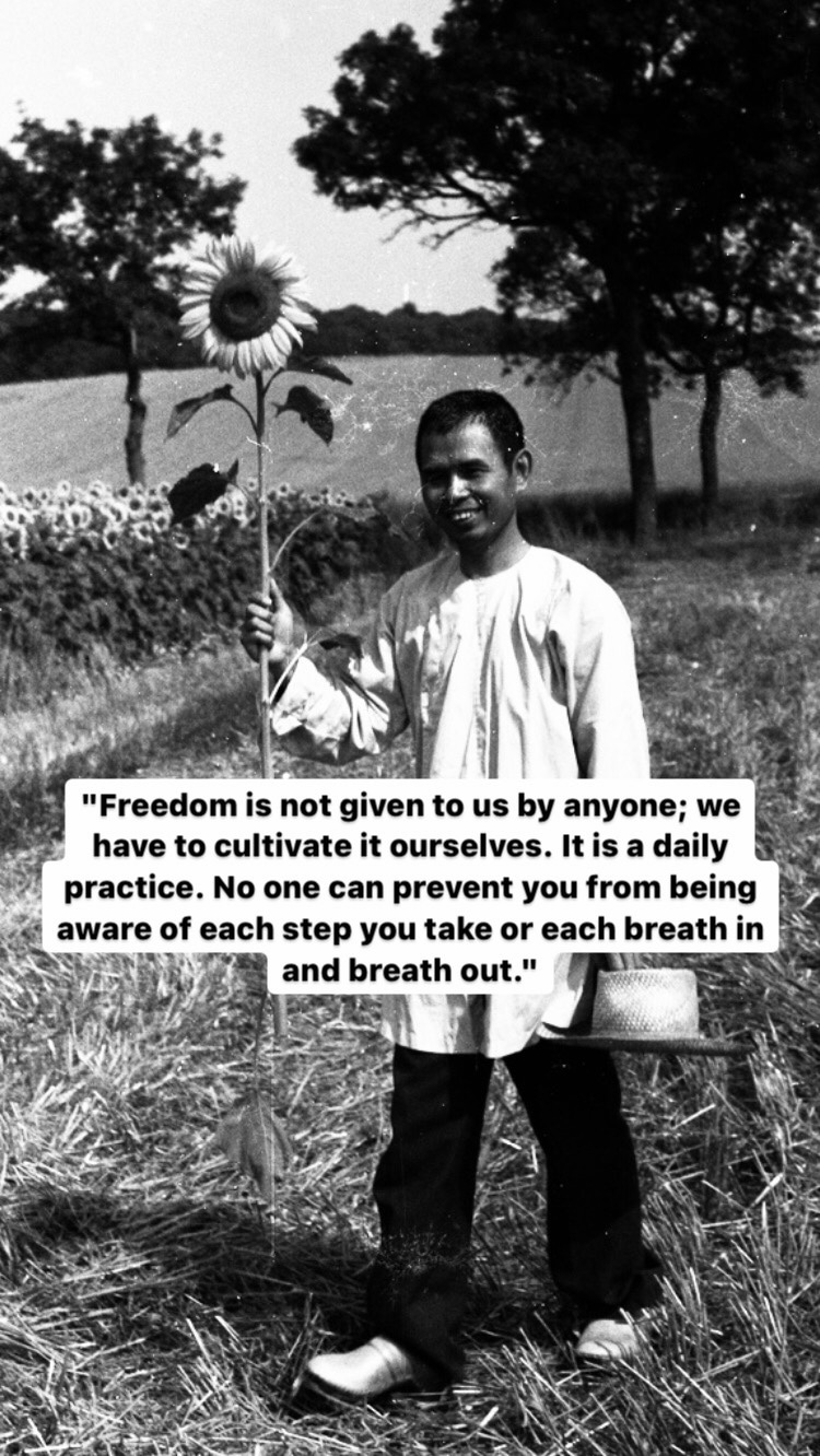 Photo of Thich Nhat Hanh