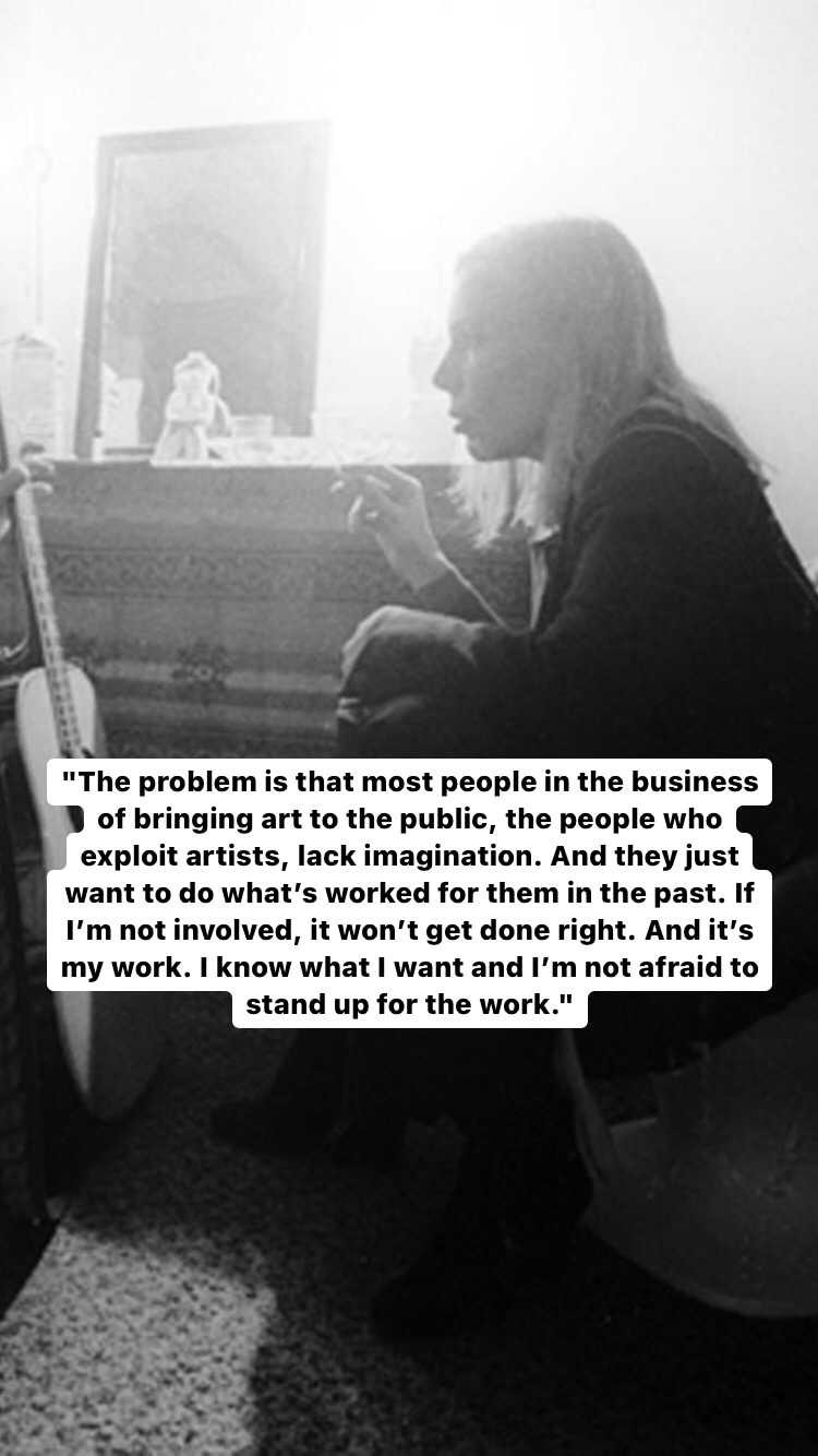 Photo of Joni Mitchell