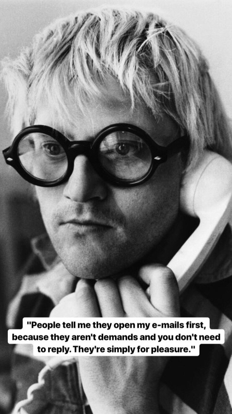 Photo of David Hockney