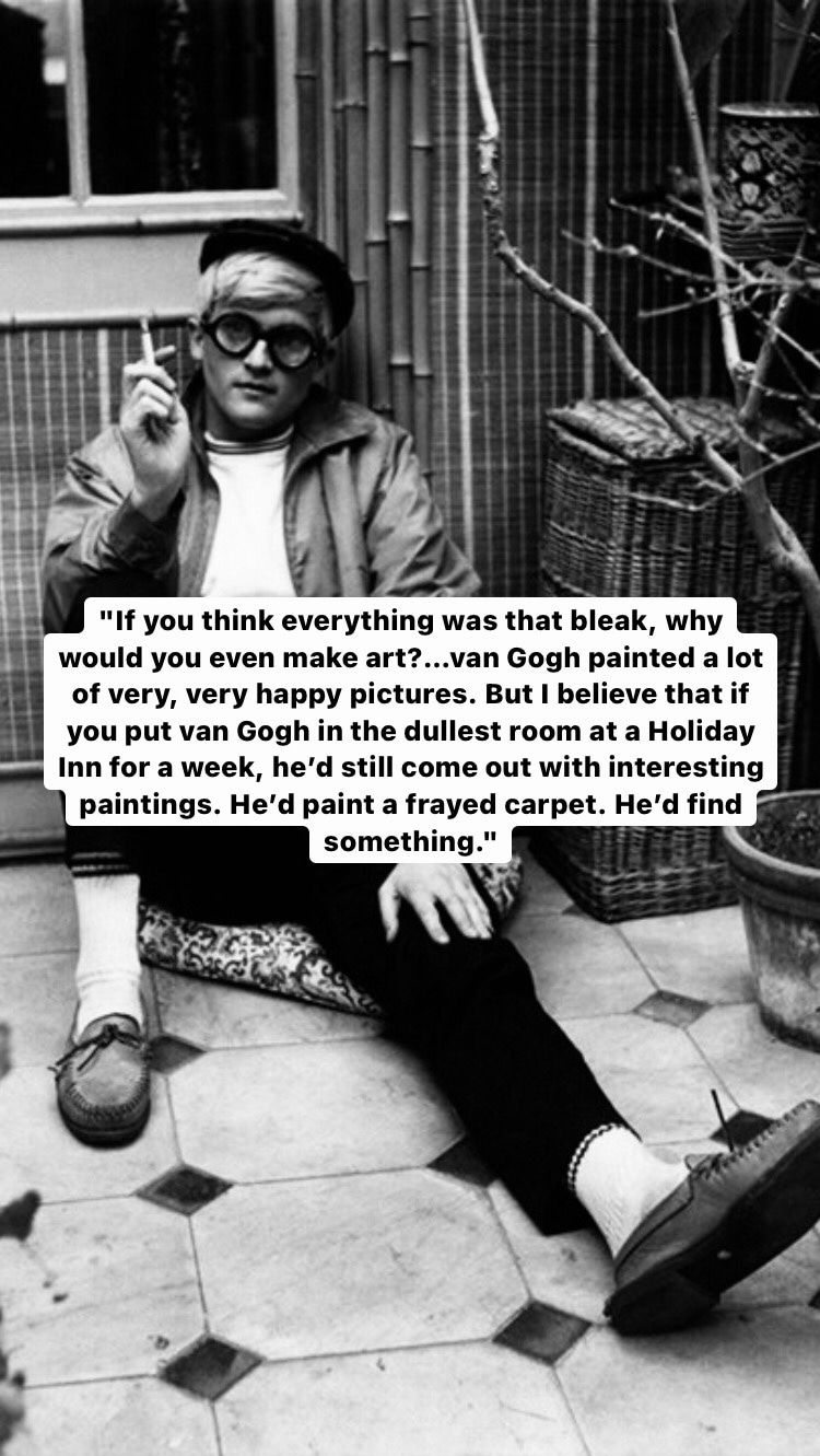 Photo of David Hockney