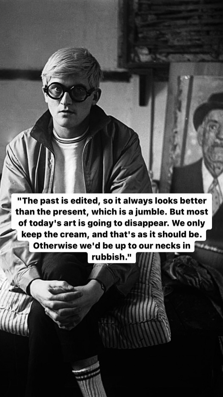 Photo of David Hockney