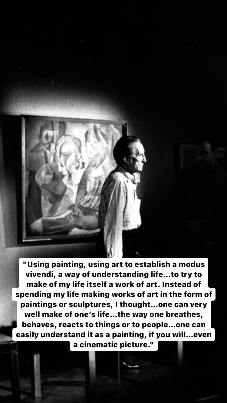 Photo of Marcel Duchamp