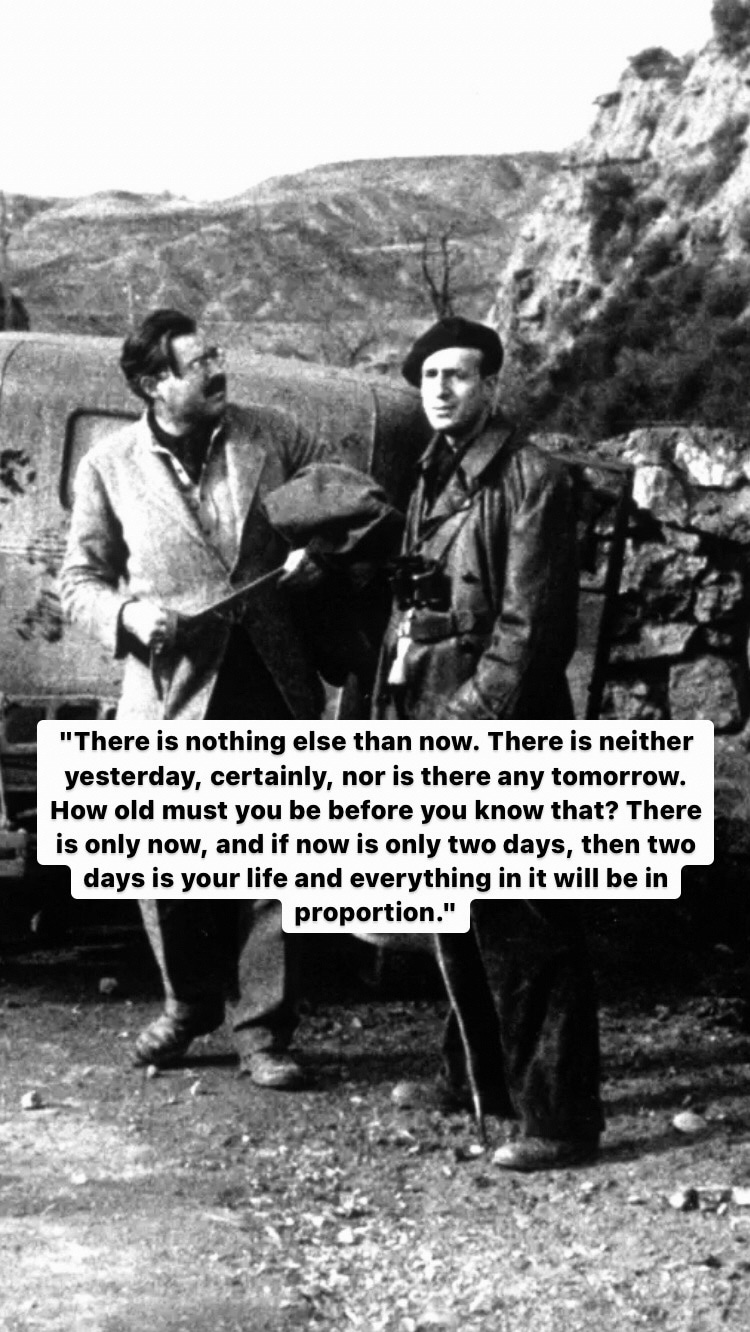 Photo of Ernest Hemingway