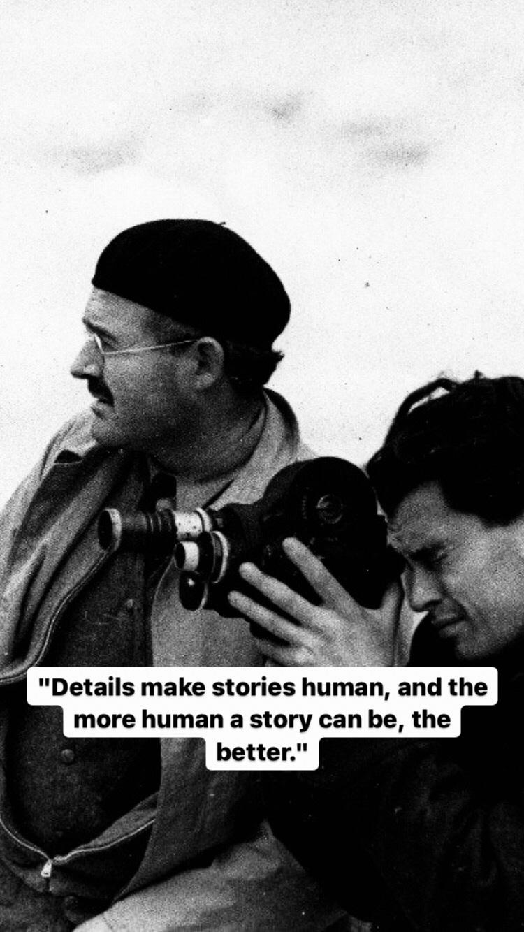 Photo of Ernest Hemingway