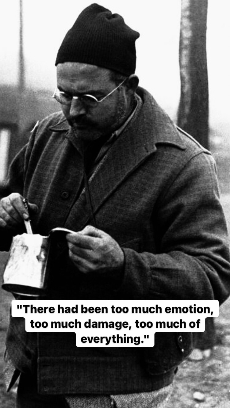 Photo of Ernest Hemingway