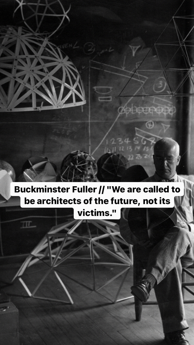 Photo of Buckminster Fuller