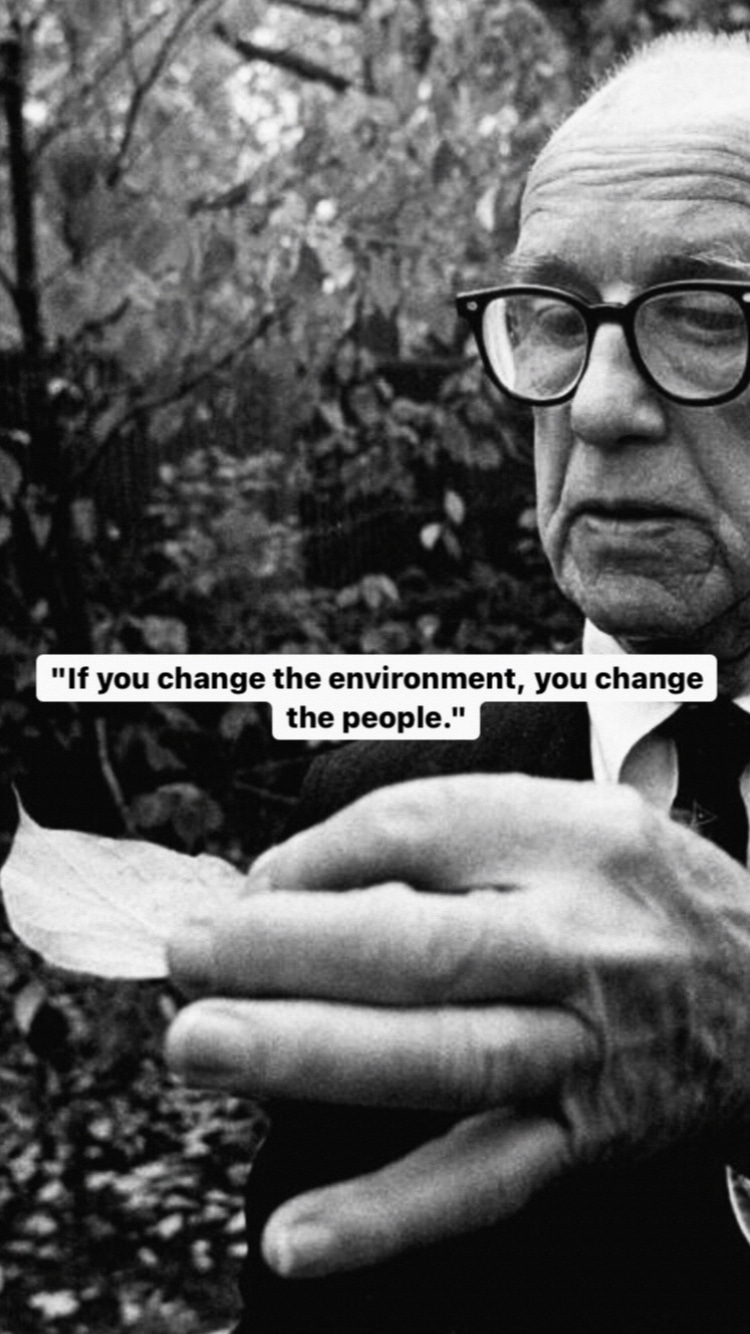 Photo of Buckminster Fuller