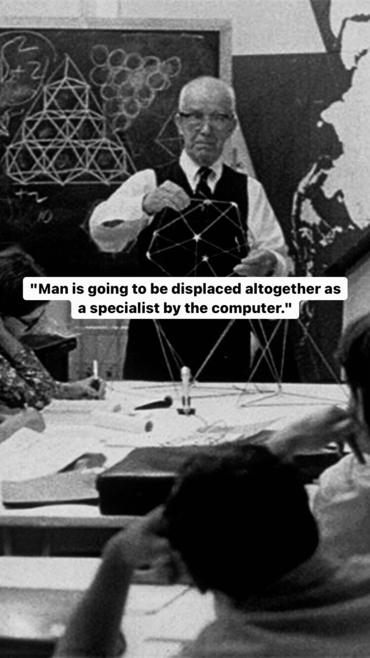 Photo of Buckminster Fuller