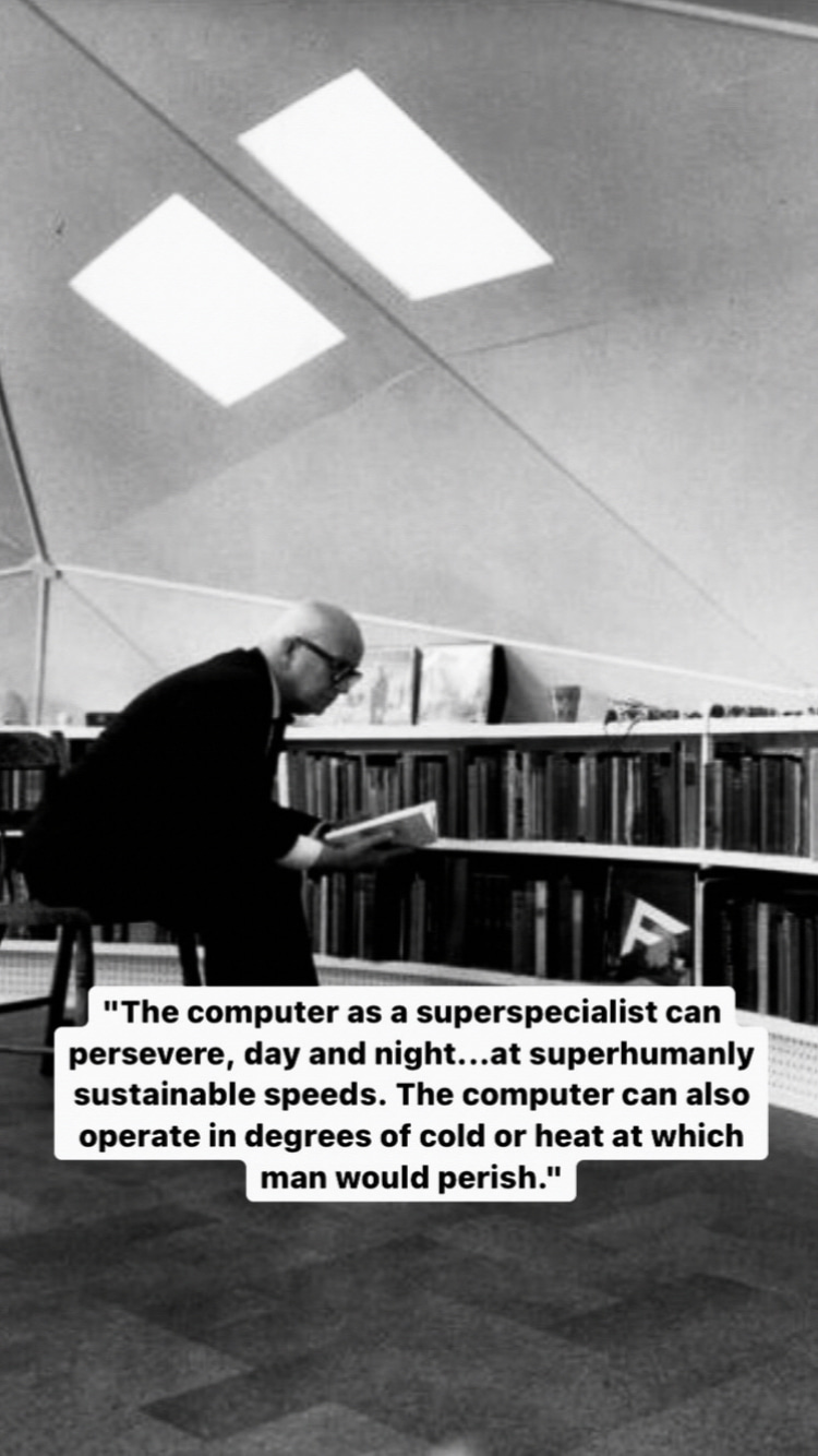 Photo of Buckminster Fuller