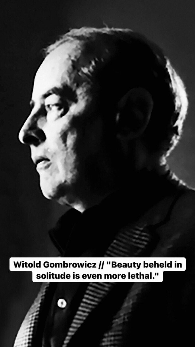 Photo of Witold Gombrowicz