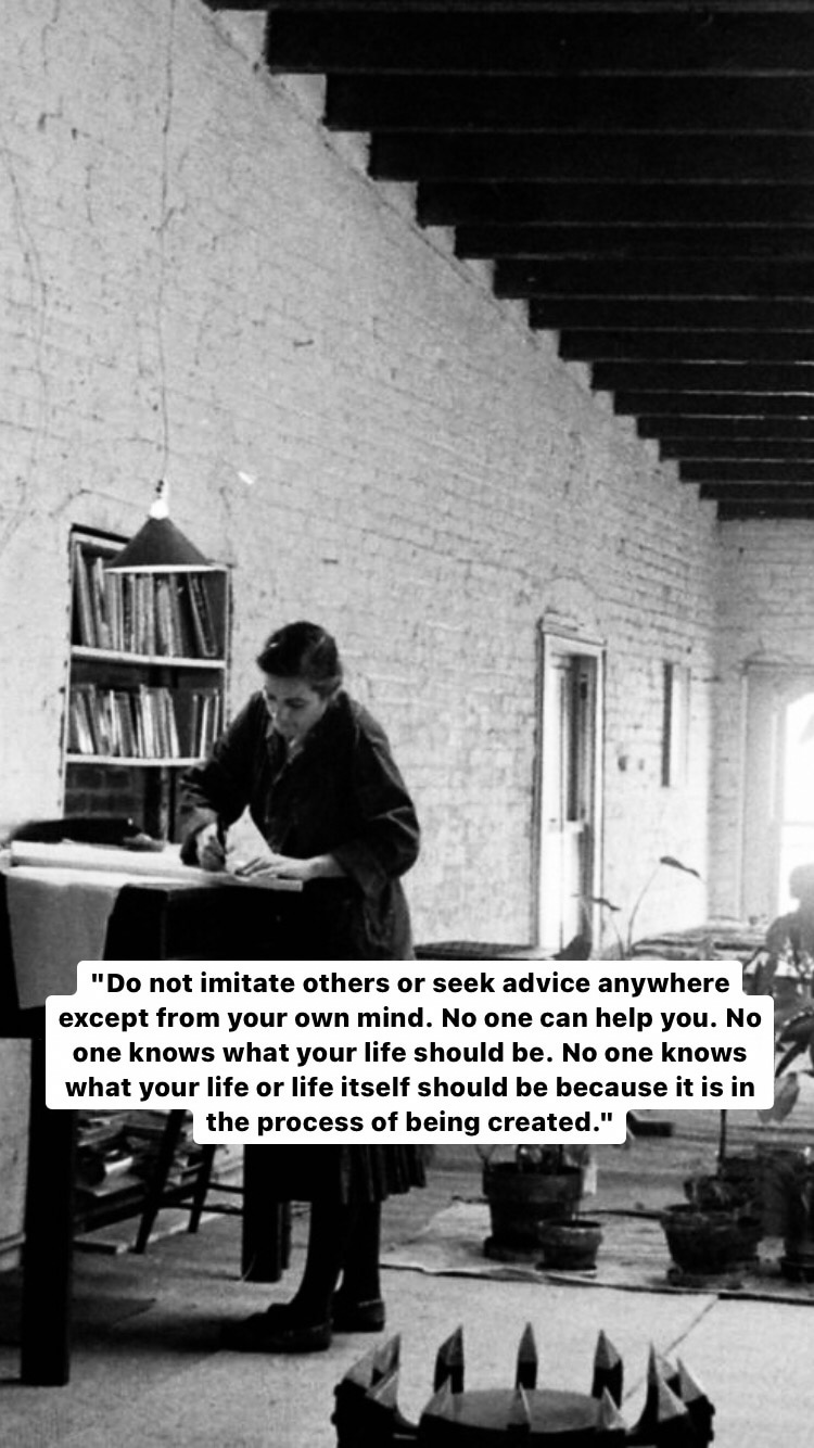 Photo of Agnes Martin