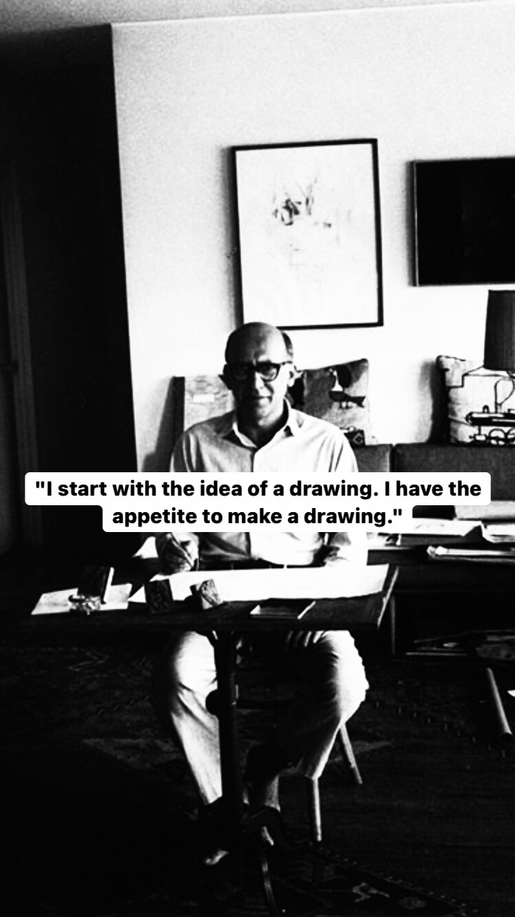 Photo of Saul Steinberg