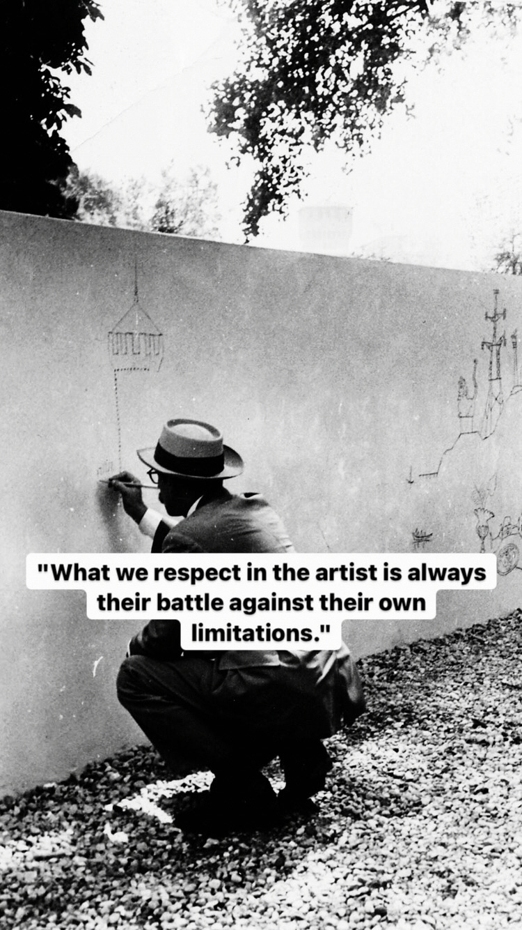 Photo of Saul Steinberg