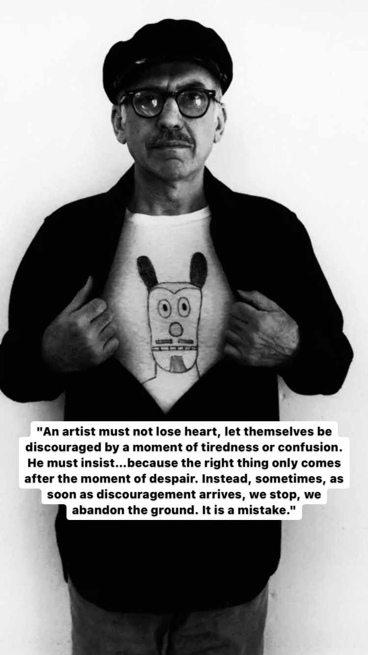 Photo of Saul Steinberg