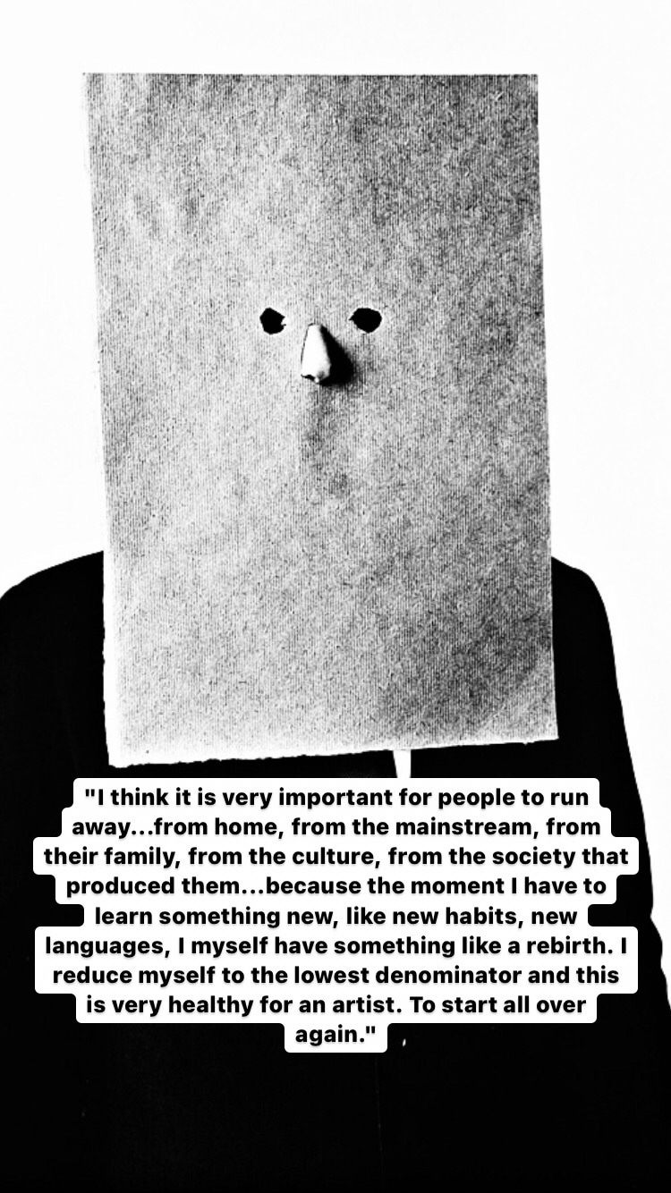 Photo of Saul Steinberg