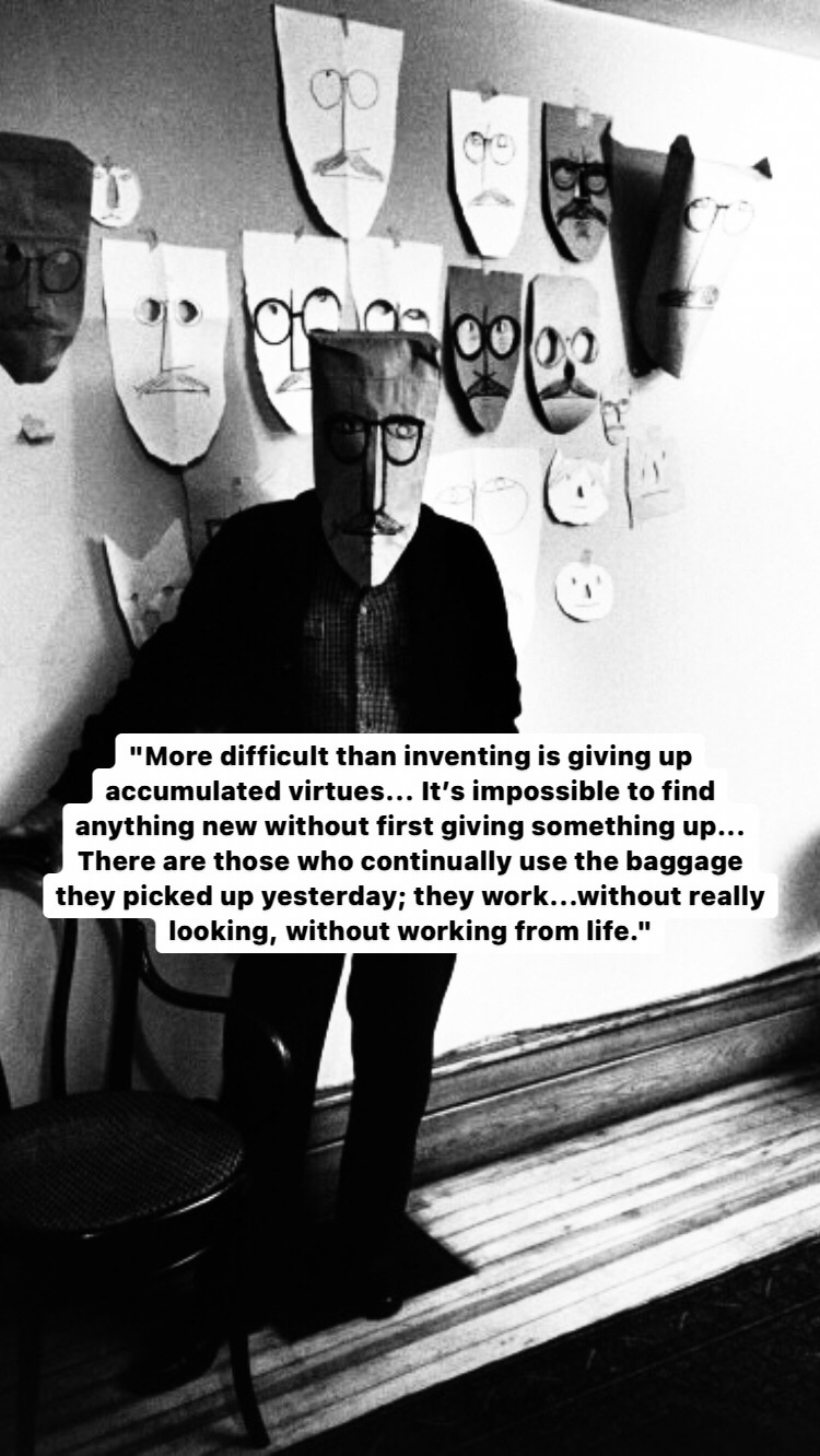 Photo of Saul Steinberg