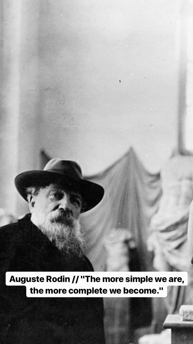 Photo of Auguste Rodin