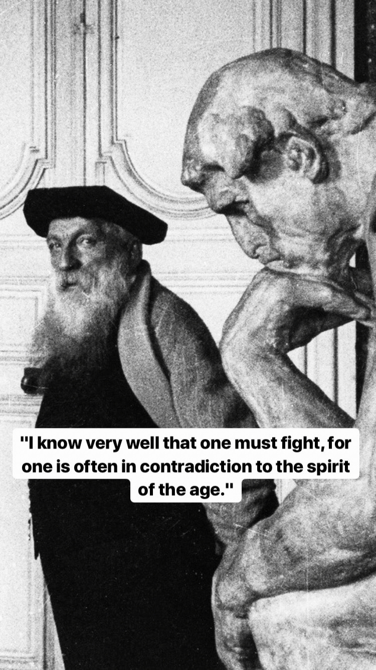 Photo of Auguste Rodin