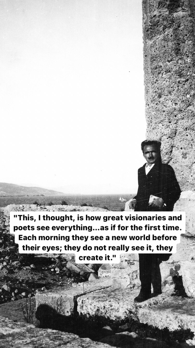 Photo of Nikos Kazantzakis