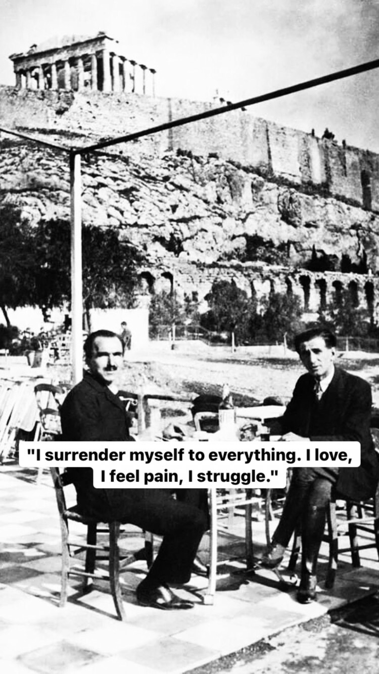 Photo of Nikos Kazantzakis