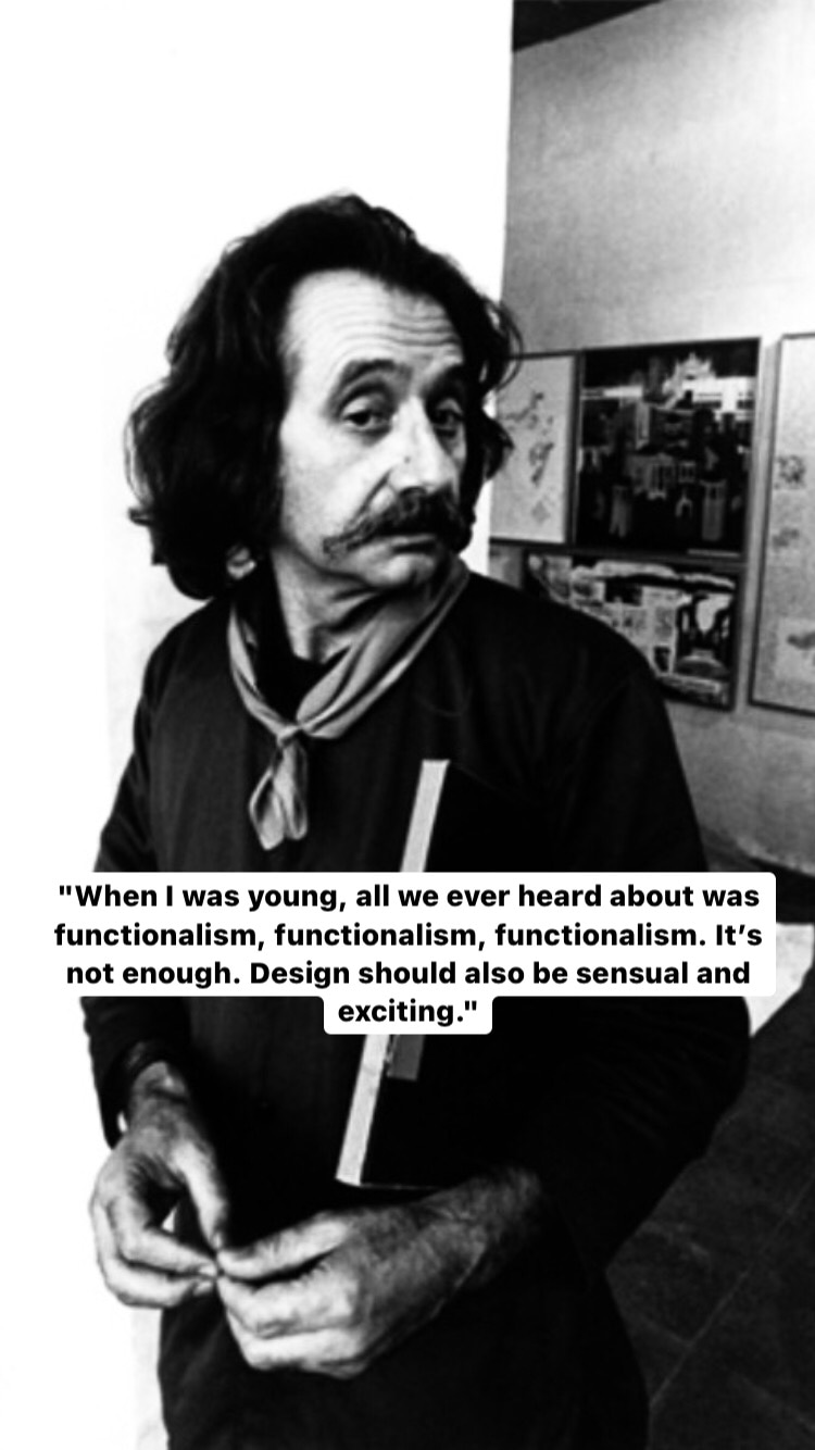 Photo of Ettore Sottsass