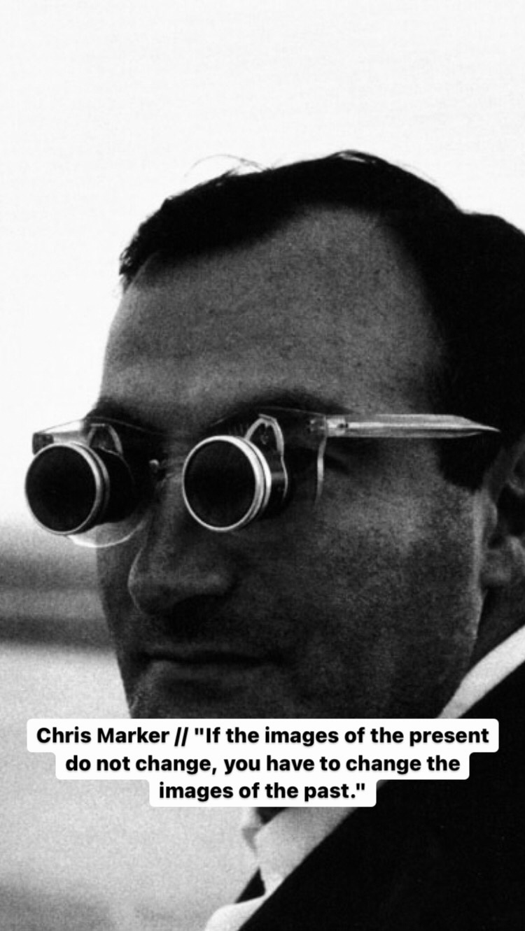 Photo of Chris Marker